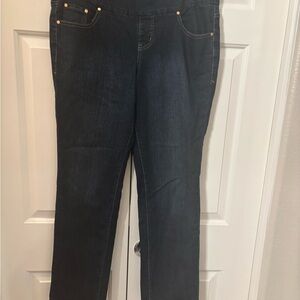 Jag Jeans Women's Dark Blue Straight Leg Jeans